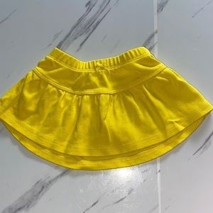 Carter’s Yellow Skirt with Bow Sz 3mo 100% Cotton